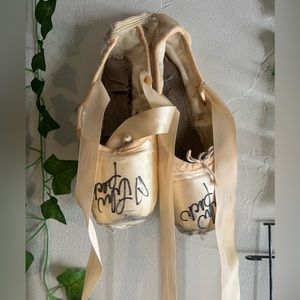 Signed Tiler Peck pointe shoes!